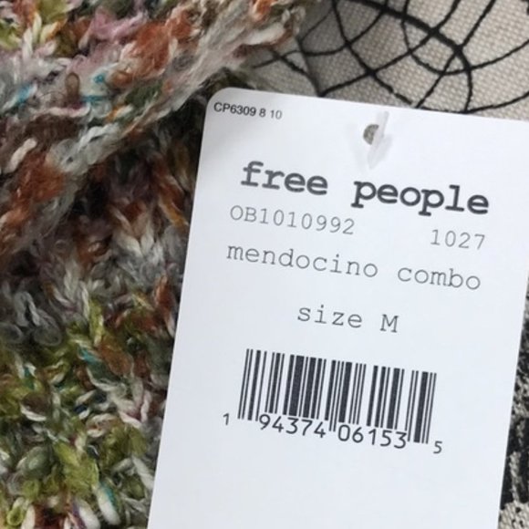 Free People Highland V-Neck Sweater - Picture 7 of 8